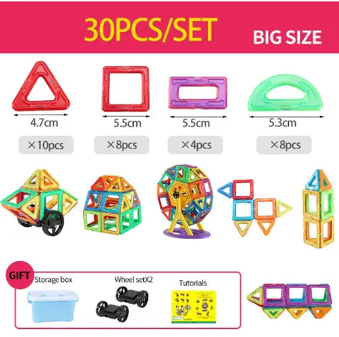 Blocos Magnéticos de Construção