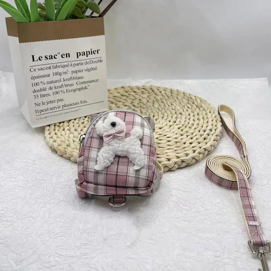 Mochila para Animais com Trela