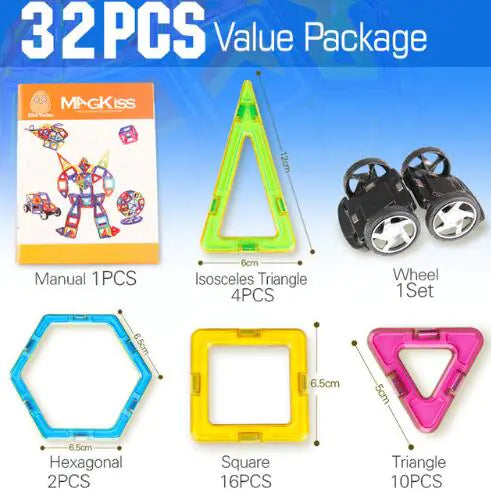 Blocos Magnéticos de Construção