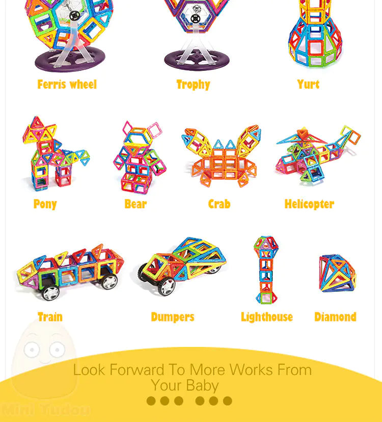 Blocos Magnéticos de Construção